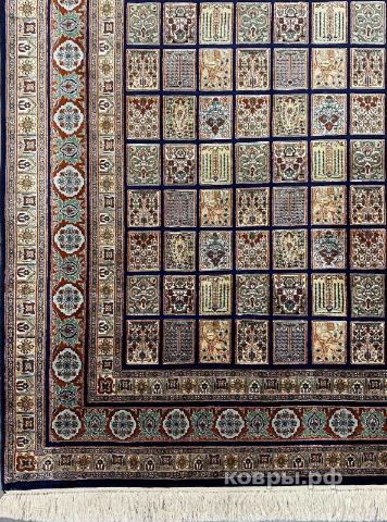 ковер ручной работы Шелковый Индийский ковер ручной работы Kashmir (Кашмир) 2.43x3.36 — фото 3