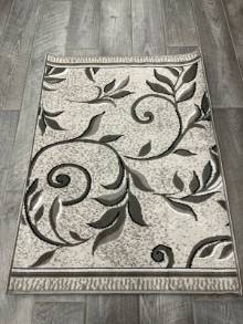 Коврик №980,серый, размер 0,87 на 1,2 метра