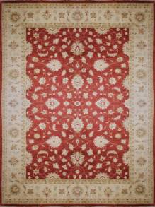 Шелковый Афганский ковер ручной работы Сhoubi Ziegler (Чуби зиглер) 4.16x3.03