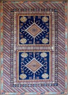 Шелковый Афганский ковер ручной работы Shirvan (Ширван) 1.89x1.28