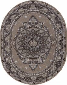 Ковер Ковер PRAGA 06021A BEIGE / BEIGE Овал