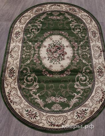 ковер MERINOS COLIZEY d066 GREEN Овал — фото 2