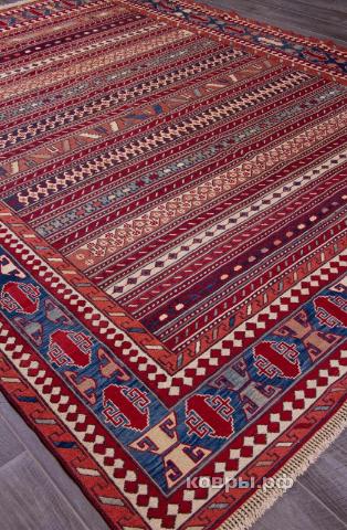 ковер ручной работы Иранский ковер ручной работы Сумах Сиржан 2.42x3.37м — фото 3