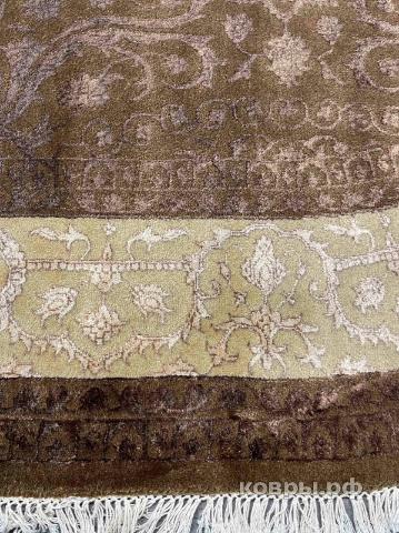 ковер ручной работы Индийский ковер ручной работы из шелка и шерсти Radjput (Раджпут)  2.96x2.03 — фото 3