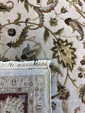 ковер ручной работы Индийский ковер ручной работы из шелка и шерсти Agra (Агра) 4.32x3.02 — фото 5