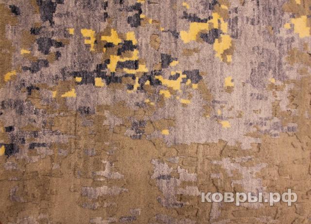 ковер ручной работы Индийский ковер ручной работы из шелка и шерсти 4.22x2.97 — фото 5