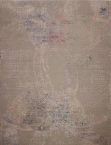 Индийский ковер ручной работы из шелка и шерсти 3.75x2.83