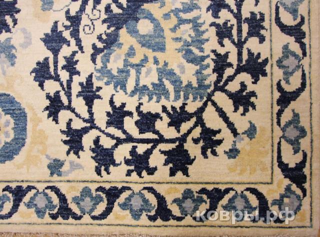 ковер ручной работы Шелковый Афганский ковер ручной работы Susane (Сюзане) 4.19x3.02 — фото 2