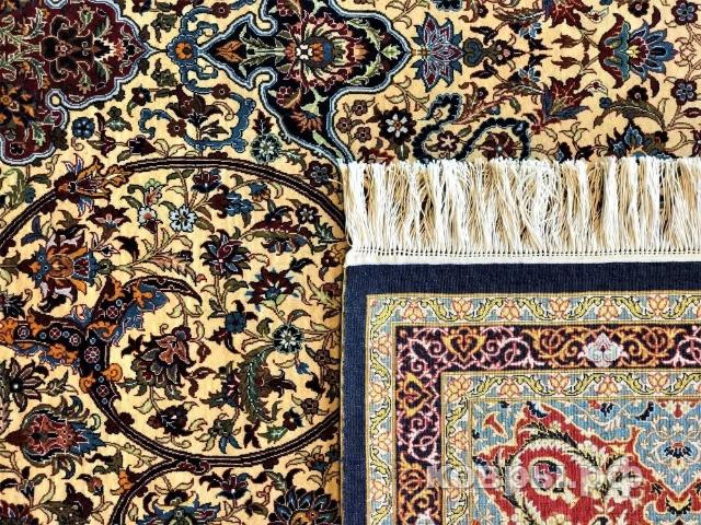 ковер ручной работы Шелковый Китайский ковер ручной работы Hereke (Хереке) 2.84x1.85 — фото 3