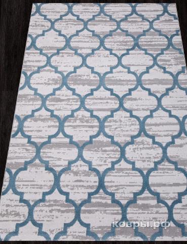 ковер ARDA Valentino M012A D.GREY SHRINK / L.BLUE HEATSET — фото 2