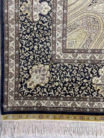 ковер ручной работы Шелковый Китайский ковер ручной работы 3.1x2.5 — фото 3