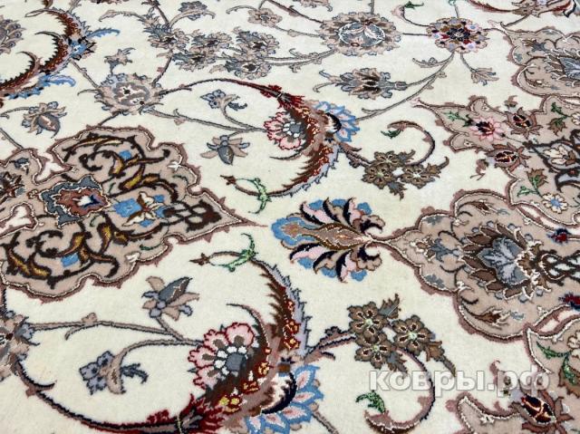 ковер ручной работы Иранский ковер ручной работы из шелка и шерсти Isfahan (Исфахан) 5.1x3.6 — фото 7