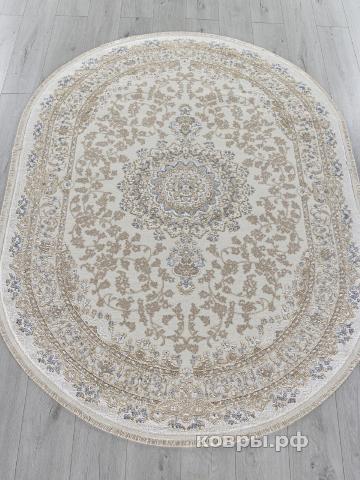 ковер Ковер KARDELEN MOSSO 27239A CREAM / BLUE Овал — фото 2