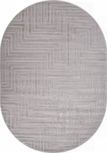 Ковер Ковер DIOS F412 GRAY Овал