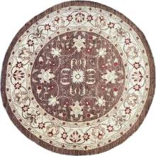 Шелковый Афганский ковер ручной работы Сhoubi Ziegler (Чуби зиглер) 2.83x2.85