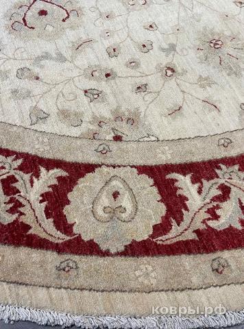 ковер ручной работы Афганский ковер ручной работы из шелка и шерсти Сhoubi (Чуби) 2.91x2.99 — фото 2