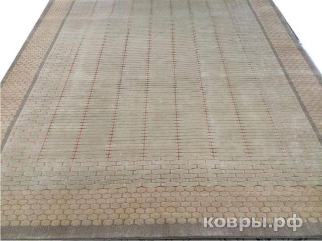 ковер ручной работы Дизайнерский ковер ручной работы из шерсти дикого яка 072 2.44x3.05 — фото 2