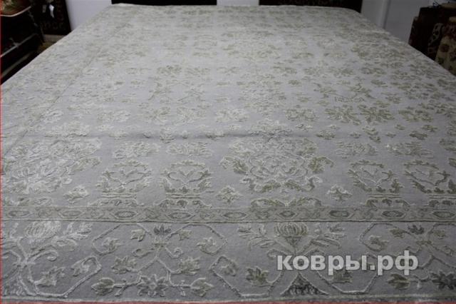 ковер ручной работы Индийский ковер ручной работы Жайпур Агра 2.46x3.08м — фото 2