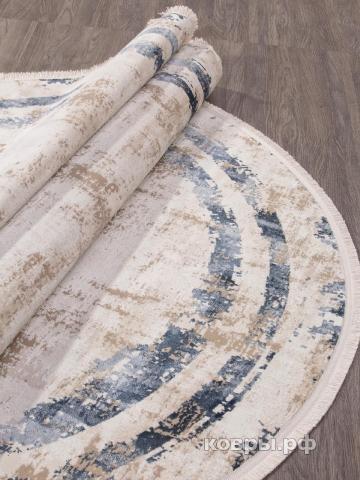 ковер KARMEN HALI LISSABON SI053T BROWN / BROWN Овал — фото 3