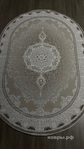 ковер KARMEN HALI NENSI GL038A BROWN / BROWN Овал — фото 2