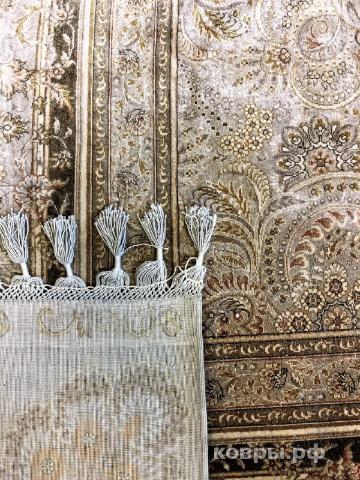 ковер ручной работы Шелковый Китайский ковер ручной работы 4.32x3.09 — фото 4