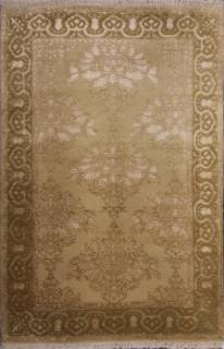 Индийский ковер ручной работы из шелка и шерсти Radjput (Раджпут) 1.82x1.23