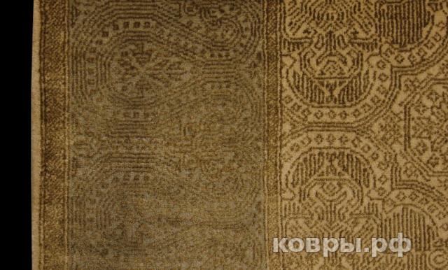 ковер ручной работы Индийский ковер ручной работы из шелка и шерсти Rajkumar (Ражкумар) 2.98x2.01 — фото 2