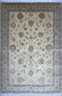 Иранский ковер ручной работы из шелка и шерсти Tabriz (Табриз Авшан) 2x3