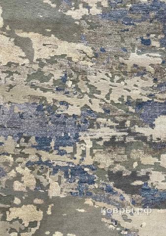 ковер ручной работы Индийский ковер ручной работы из шелка и шерсти 4.6x3.67 — фото 3