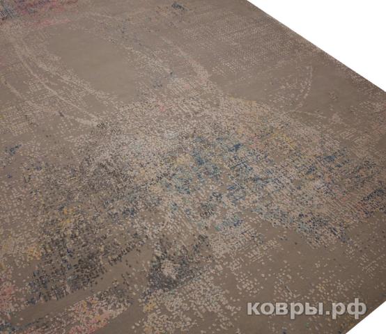 ковер ручной работы Индийский ковер ручной работы из шелка и шерсти 3.75x2.83 — фото 2