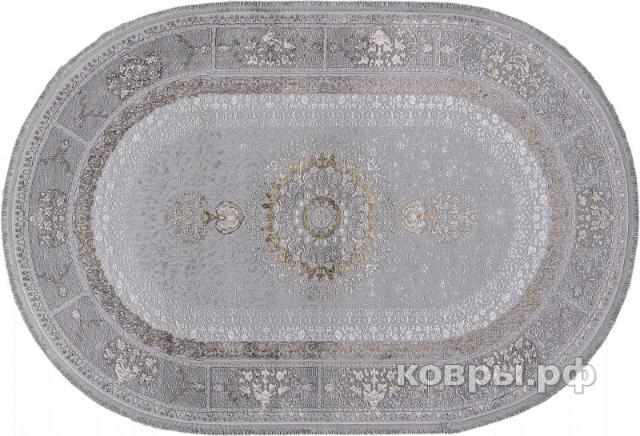 ковер Ковер ARDA ZARINA A053B LIGHT GREY SHRINK / LIGHT GREY SHRINK Овал