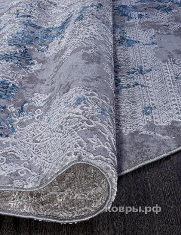 ковер KARMEN HALI ARMINA 03851A BLUE / BLUE Круг — фото 3