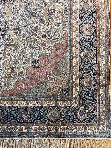 ковер ручной работы Шелковый Китайский ковер ручной работы 2.43x1.56 — фото 3