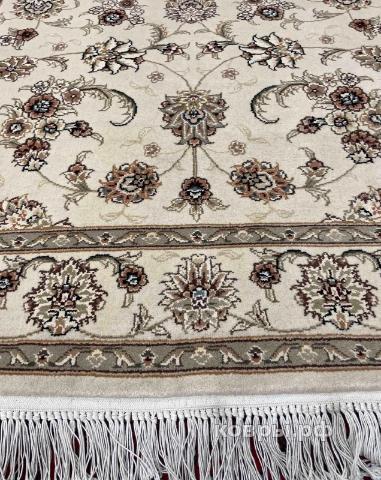 ковер ручной работы Китайский ковер ручной работы из шелка и шерсти 2x1.5 — фото 3