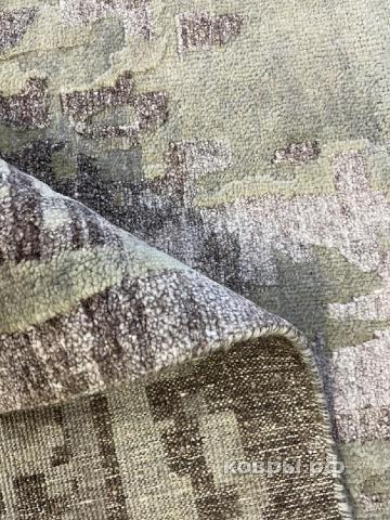 ковер ручной работы Индийский ковер ручной работы из шелка и шерсти 4.59x3.69 — фото 3