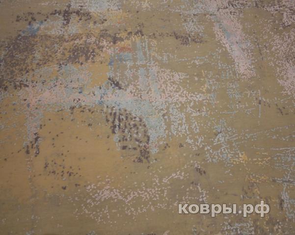 ковер ручной работы Индийский ковер ручной работы из шелка и шерсти 2.47x3.08 — фото 4