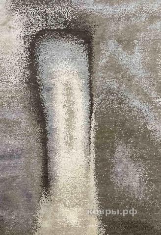 ковер ручной работы Индийский ковер ручной работы из шелка и шерсти 3.66x2.73 — фото 5