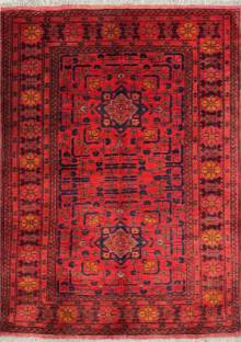 Шерстяной Афганский ковер ручной работы Hamamadi (Хамамади) 1.44x1.02