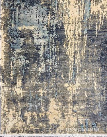 ковер ручной работы Шелковый Афганский ковер ручной работы Designer (Дизайнерский) 2.39x1.73 — фото 3