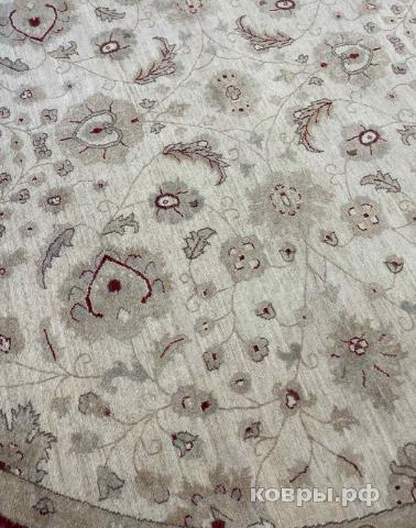 ковер ручной работы Афганский ковер ручной работы из шелка и шерсти Сhoubi (Чуби) 2.91x2.99 — фото 3