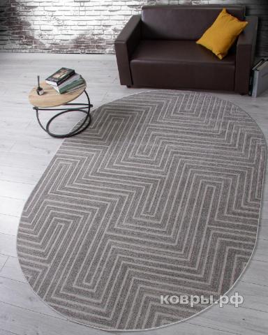 ковер Ковер MERINOS DIOS F412 LIGHT GRAY Овал — фото 2