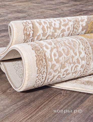 ковер KARMEN HALI QUANTUM 03014B BROWN / BROWN Овал — фото 4