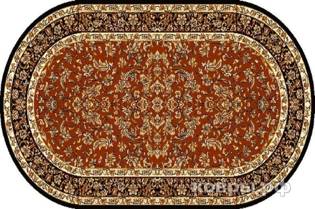 ковер Agnella Standard Hermiona brick red Овал