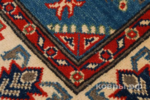 ковер ручной работы Пакистанский ковер ручной работы Казах 0.97x1.49м — фото 9