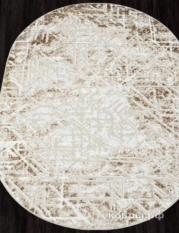 ковер MERINOS ANTEP O1704 665 CREAM / VIZON Овал — фото 2