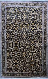 Шелковый Индийский ковер ручной работы Kashmir (Кашмир) 2.71x1.72