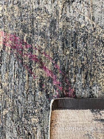 ковер ручной работы Индийский ковер ручной работы из шелка и шерсти 3.05x2.44 — фото 3