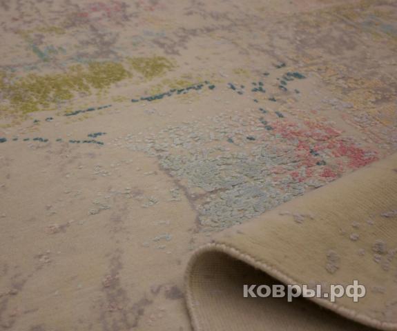 ковер ручной работы Индийский ковер ручной работы из шелка и шерсти 3.75x2.83 — фото 3