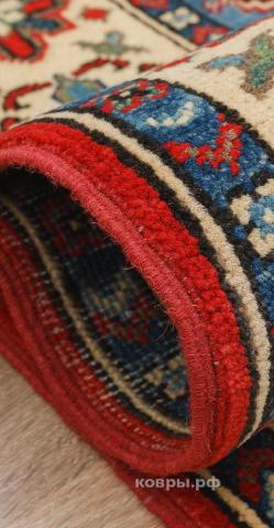 ковер ручной работы Пакистанский ковер ручной работы Казах 1.05x1.49м — фото 10