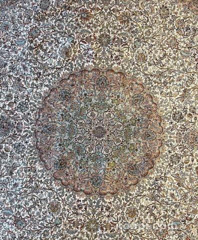 ковер ручной работы Шелковый Индийский ковер ручной работы Kashmir (Кашмир) 3.05x3.05 — фото 3